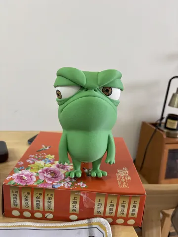 Modelo para impresión 3D: Grumpy Chameleon – 360° Moving Eyes — vista de referencia 4