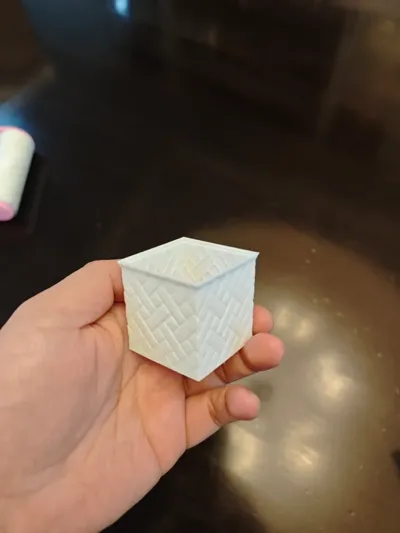 Space-Saving Textured Stackable Cubic Storage Boxes 4x4x4 by 随心而动5529 ...