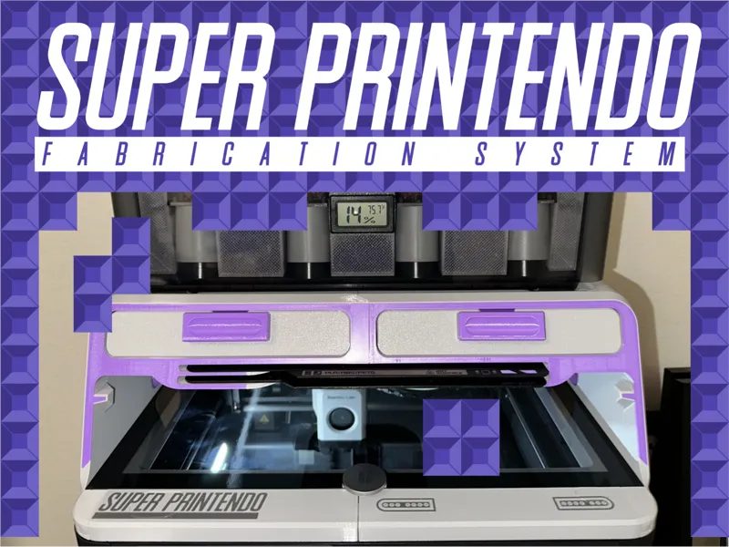Super Printendo Customization Kit for AMS Riser V2