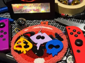 鱼浆帮挂坠 DEEP CUT KEY CHAIN