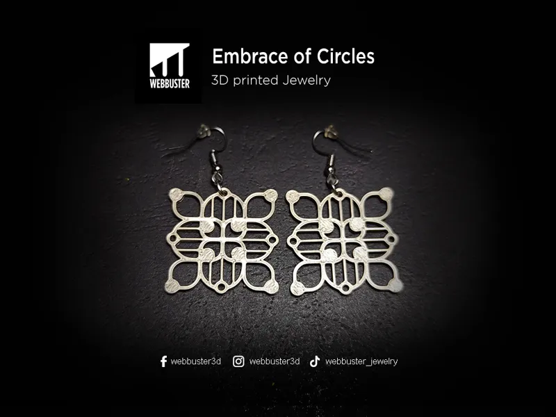Embrace of Circles Earrings