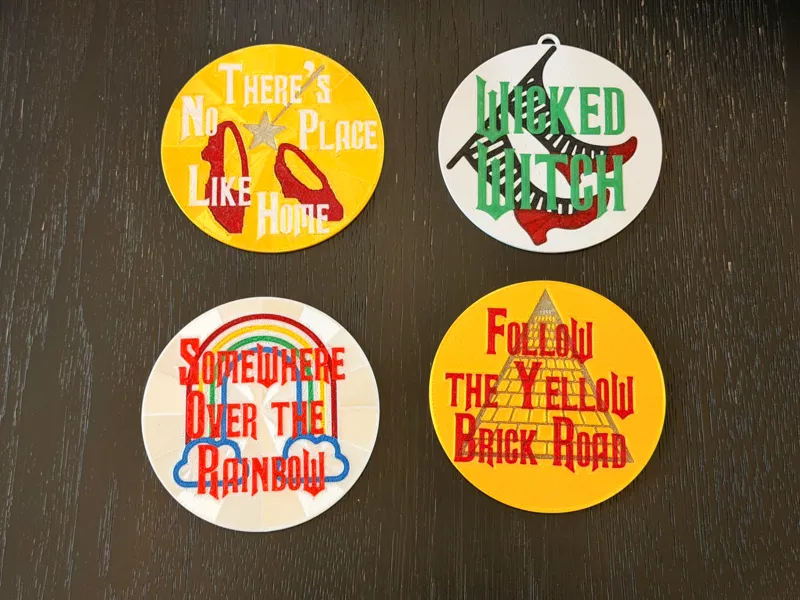 Classic Wizard of Oz Coasters