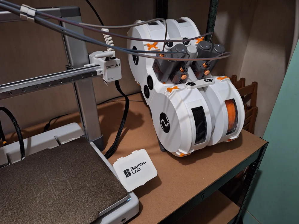 NEW AMS Lite Enclosure with Filament viewports by VSC 3DP MakerWorld ...