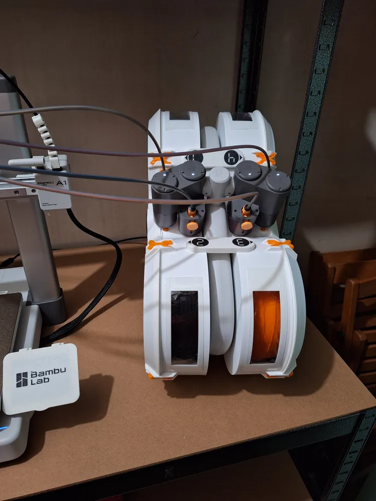 NEW AMS Lite Enclosure with Filament viewports by VSC 3DP MakerWorld ...