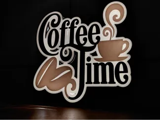 COFFEE TIME light box