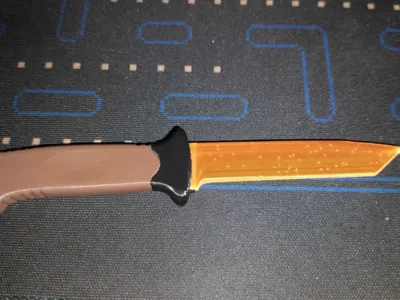 Ursus  Knife from Counter Strike 2 keychain