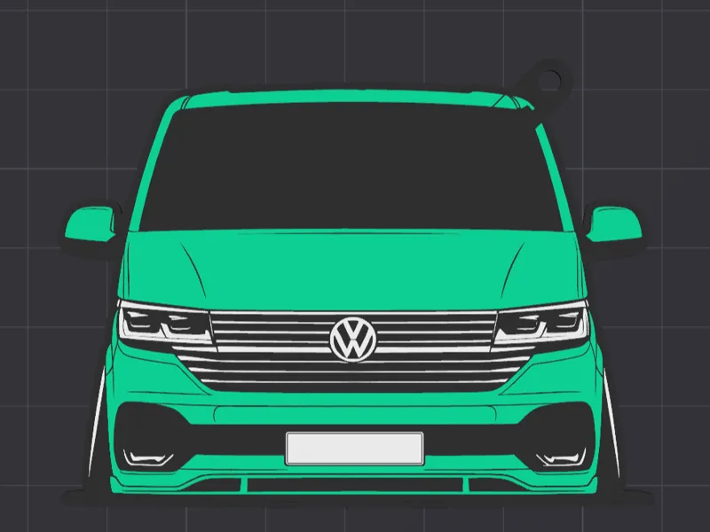 VW T6.1 Keychain / Schlüsselanhänger