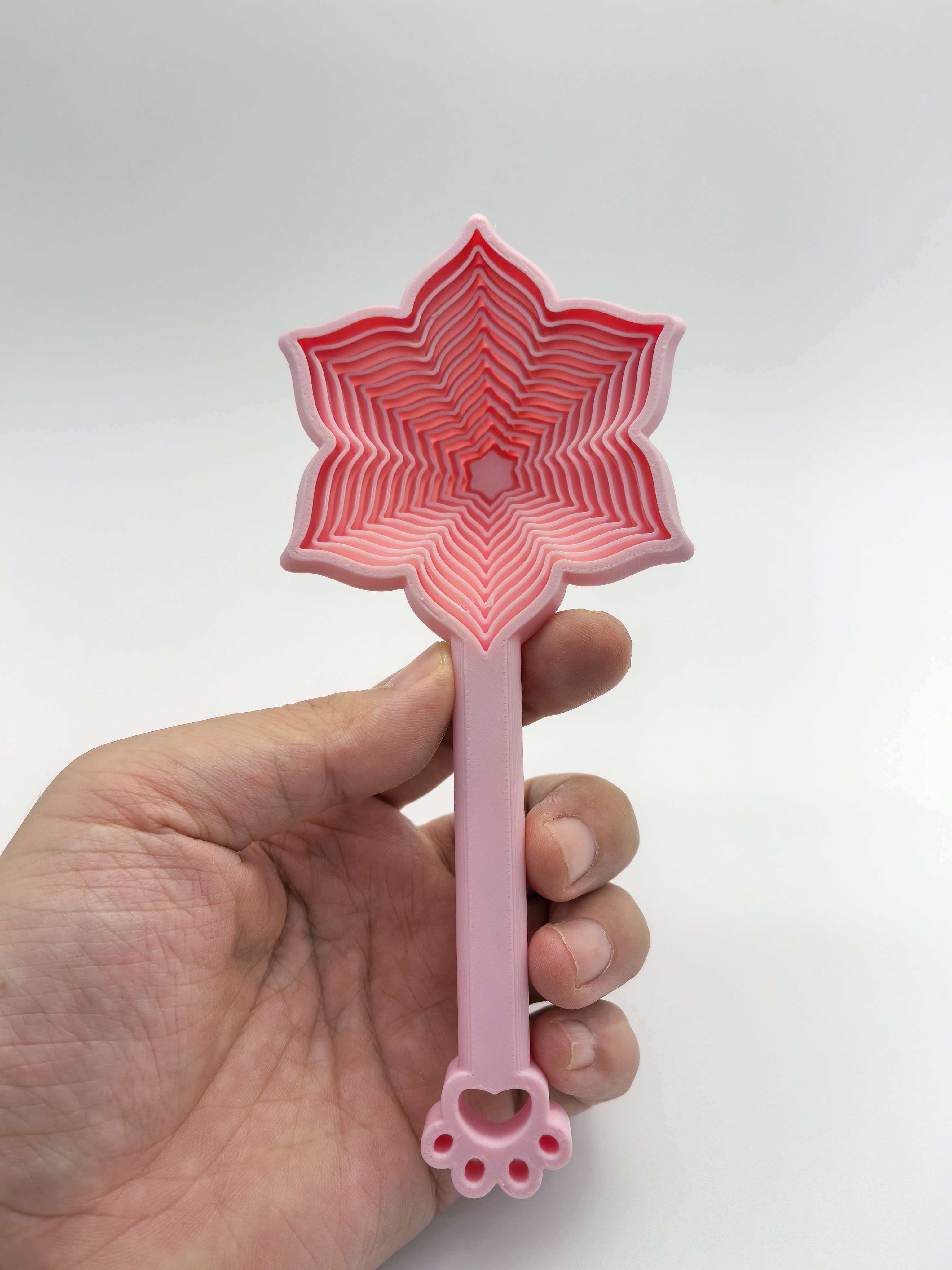Miniatura 1 do modelo 3D 荷花萝卜塔解压玩具