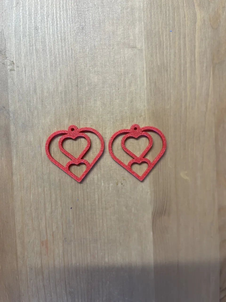 Heart Earrings view 2