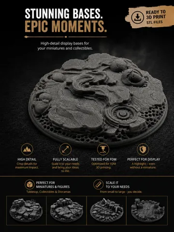 Escenografía en miniatura: Base|Terrain|Diorama - Alien Infected — vista de referencia 2