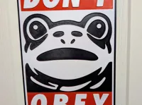 Don't Obey print by layer
