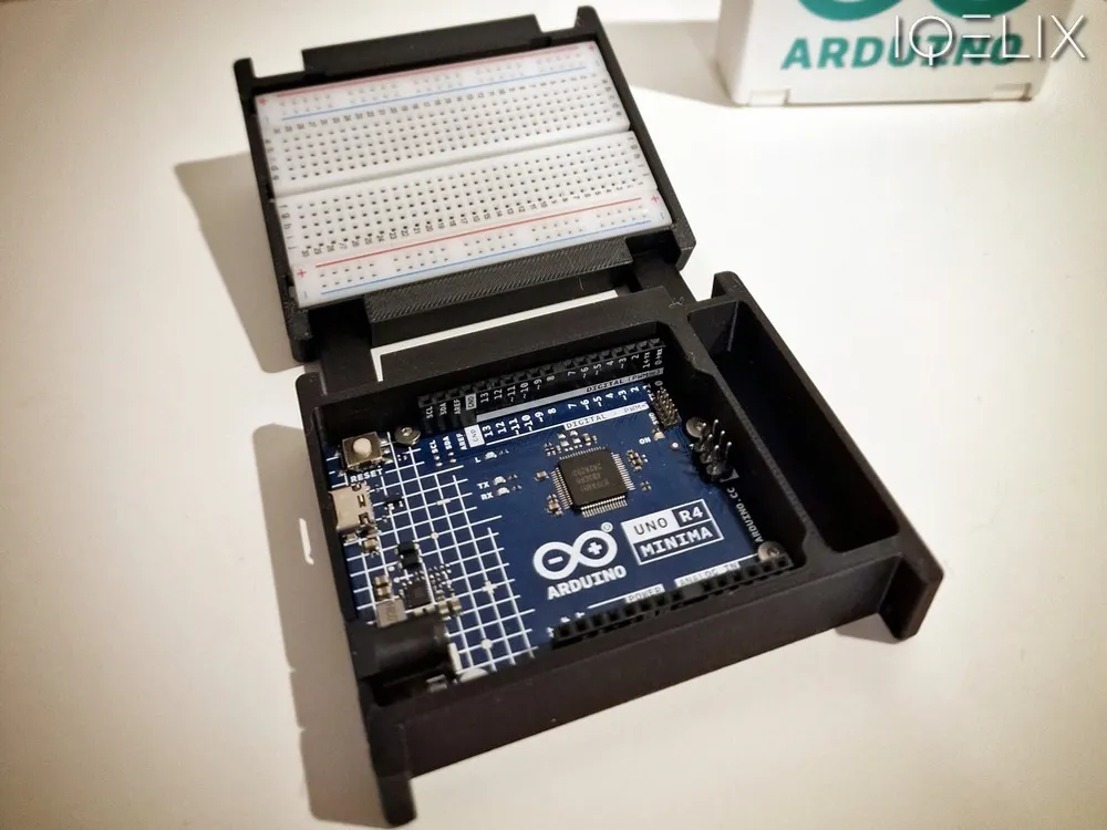 Arduino R4 Portable Lab - Print in place by IQELIX - MakerWorld