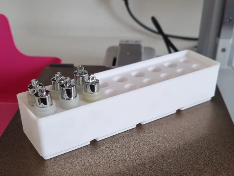 Gridfinity Ballonlichter LED box halter by Plotterbilly - MakerWorld