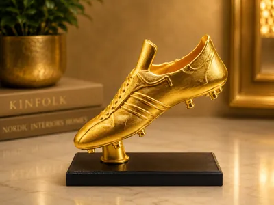 Golden Soccer Cleat Trophy