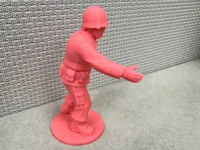 Army Man Handshake