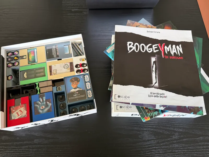 Boogeyman The Boardgame KS + expansion inserts