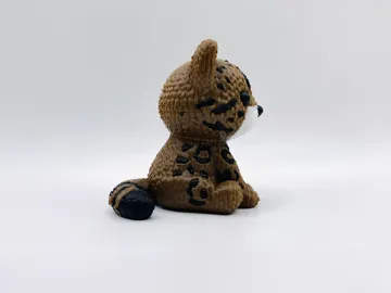 Letrero o emblema decorativo: Knitted Bengal Cat — vista de referencia 5
