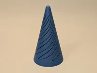 NO AMS Impossible Passthrough Spiral Cone Fidget
