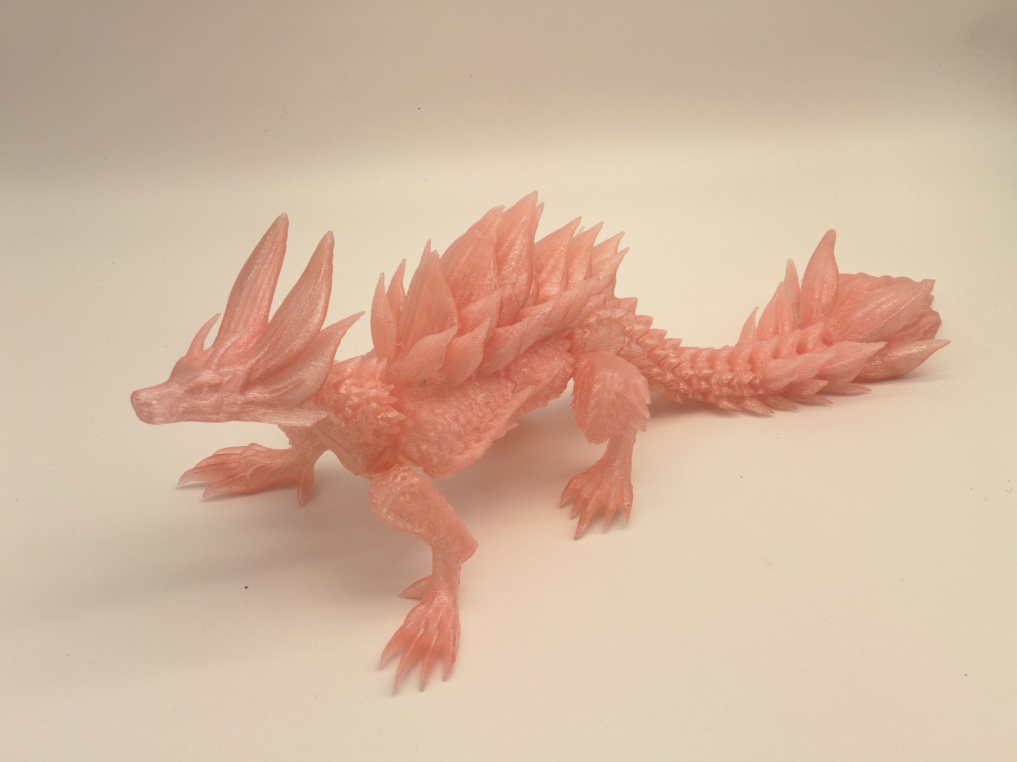 Miniatura 2 do modelo 3D 怪物猎人泡狐龙，无需支撑