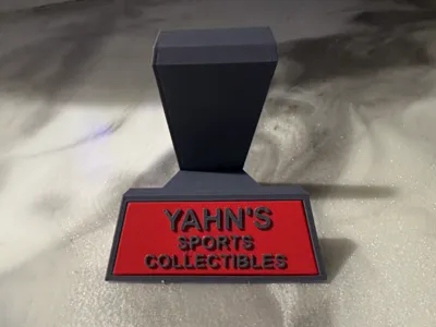 Custom Card Display Stand