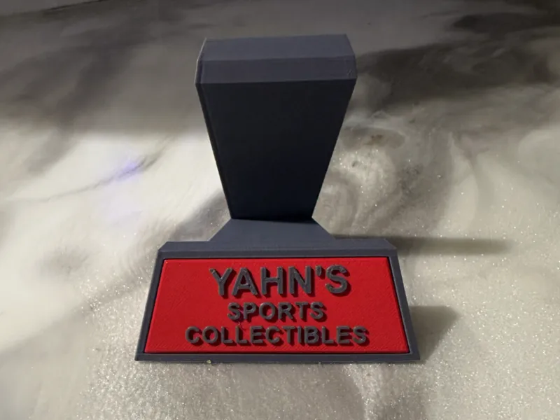 Custom Card Display Stand