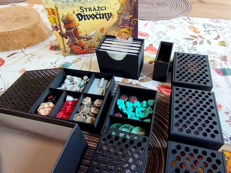 Defenders of the wild - Boardgame insert
