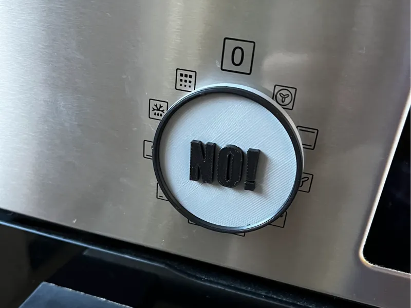 Magnetized NO! plate. No AMS needed