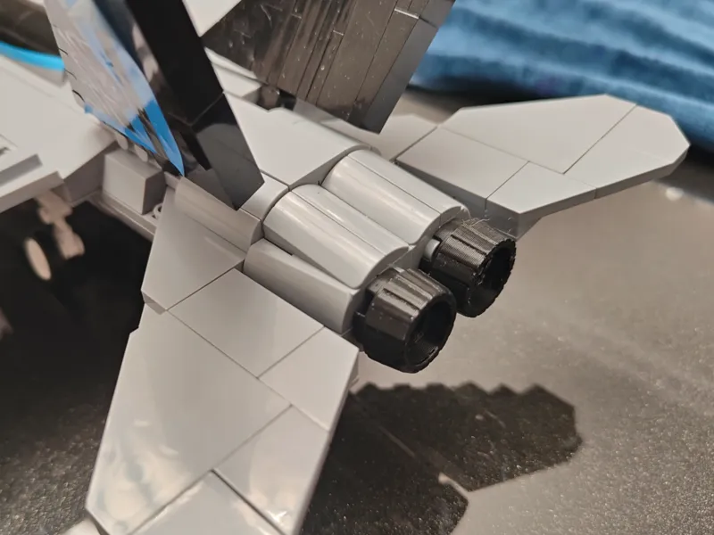Fighter Jet engine nozzle brick Cobi