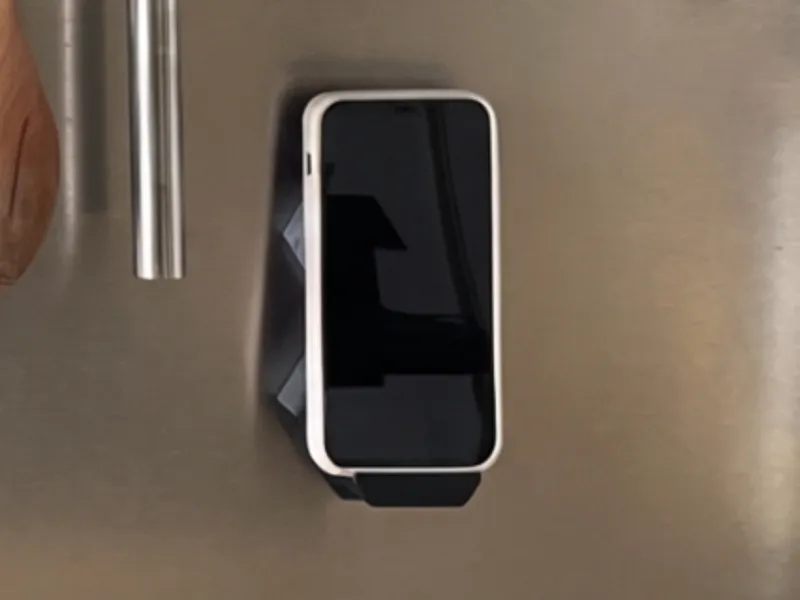 Sopport de téléphone pour cuisine