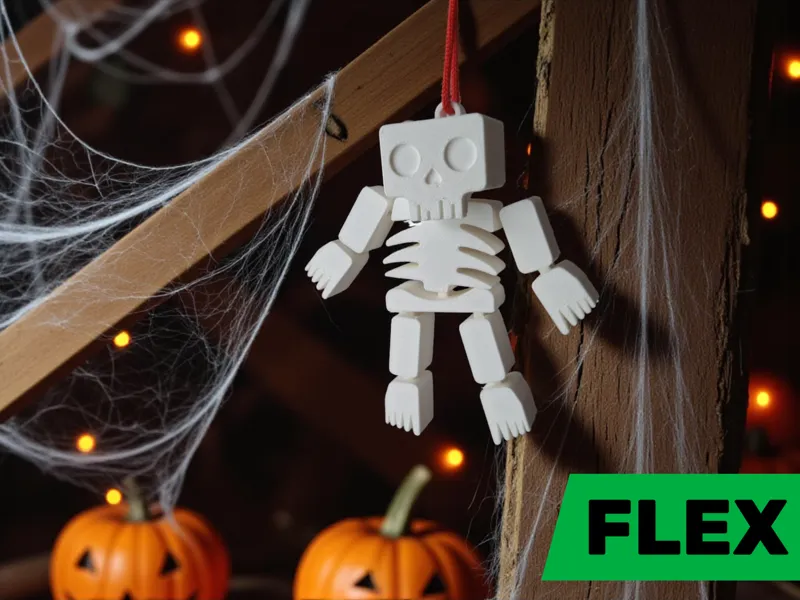 Skeleton halloween - flex