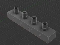 0.2mm layer, 2 walls, 5% infill