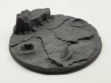 Escenografía en miniatura: Base|Terrain|Diorama - Rough Moon — vista de referencia 3