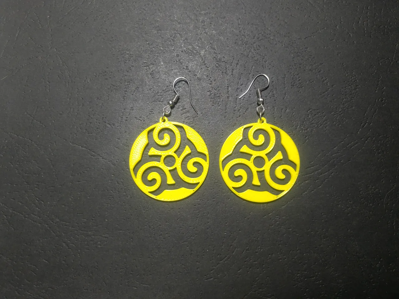 Triskel Flame Earrings view 3