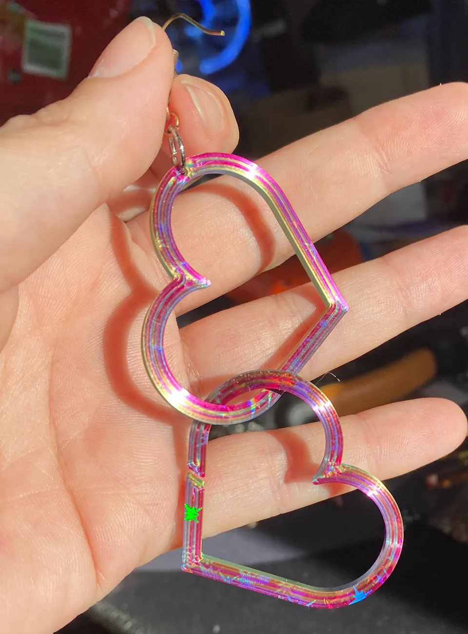 Heart Earrings view 4