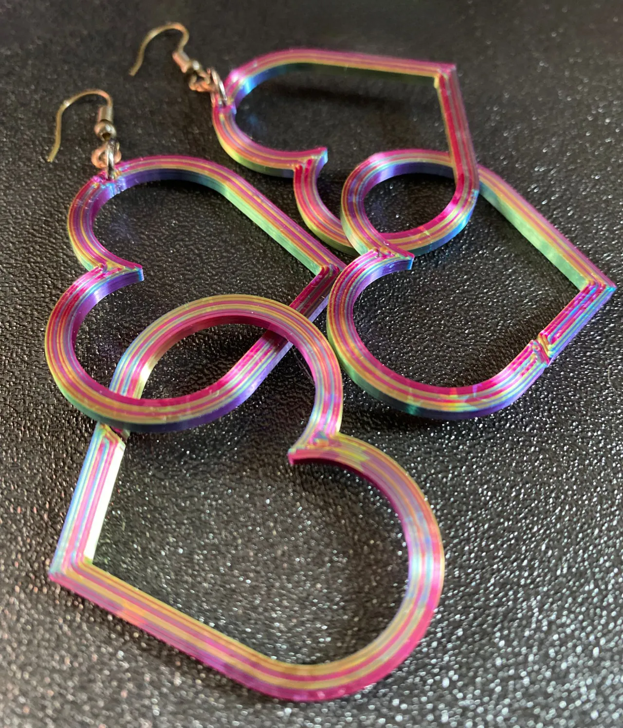 Heart Earrings view 2