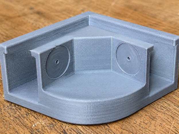 Corner Keeper with Magnet and Tack Placements
