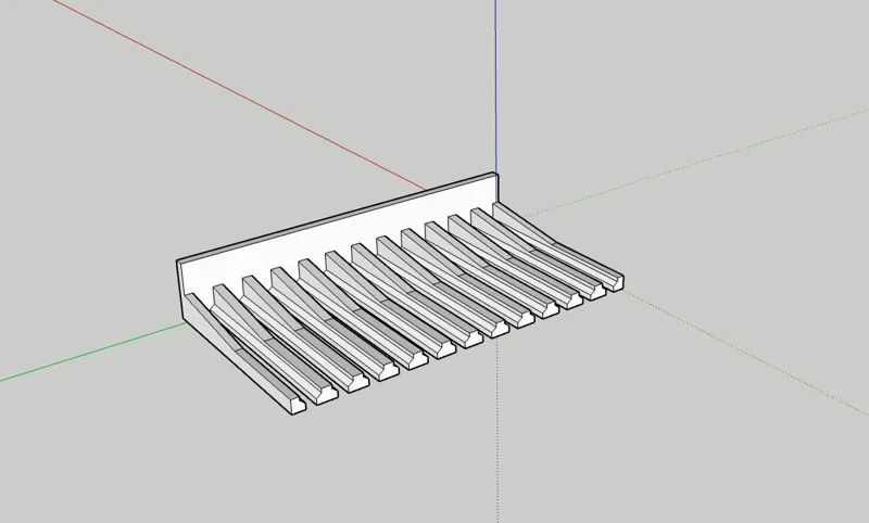 cable hanger for perforated panel