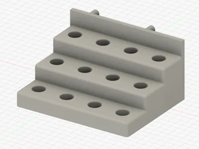 3 x 4 File Holder for Skadis Board