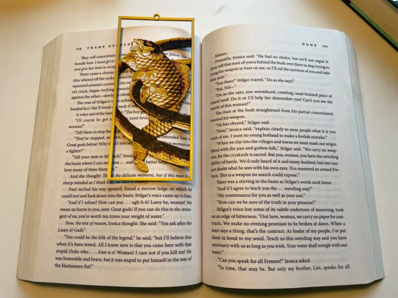 Golden koi BookMark
