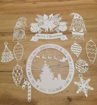 Collection de décorations de Noël — photo 1