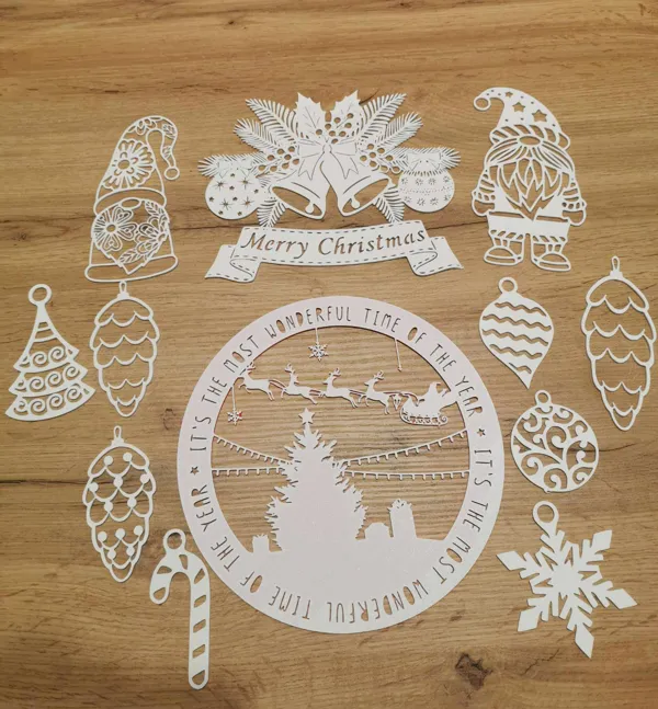 Collection de décorations de Noël