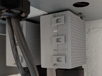 Isolated housing for heating valves