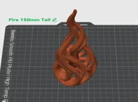 100mm Tall - 0.12mm layer, 2 walls, 10% infill
