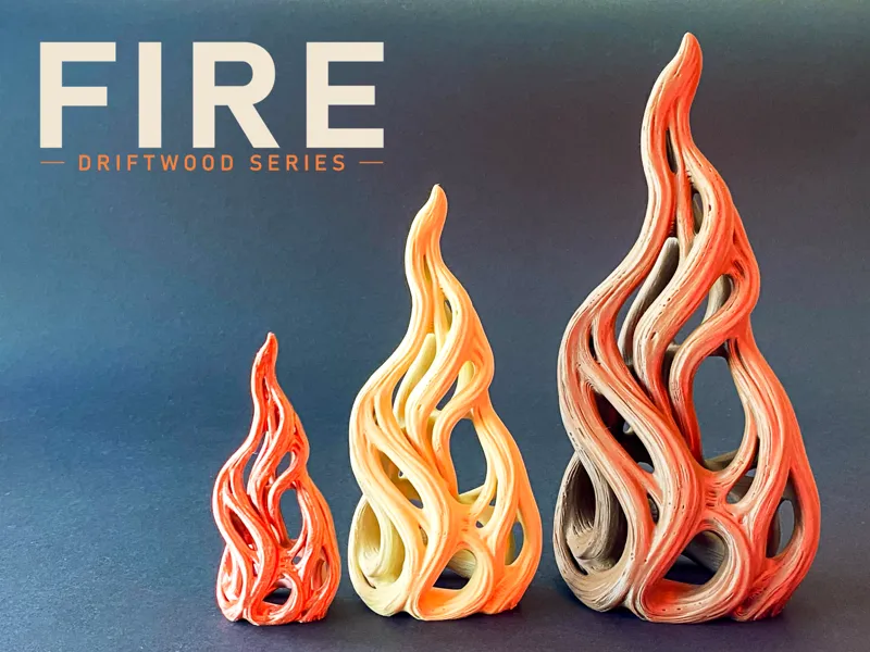 Fire - Driftwood Series