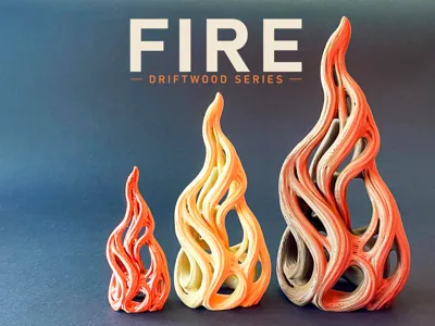 Fire - Driftwood Series