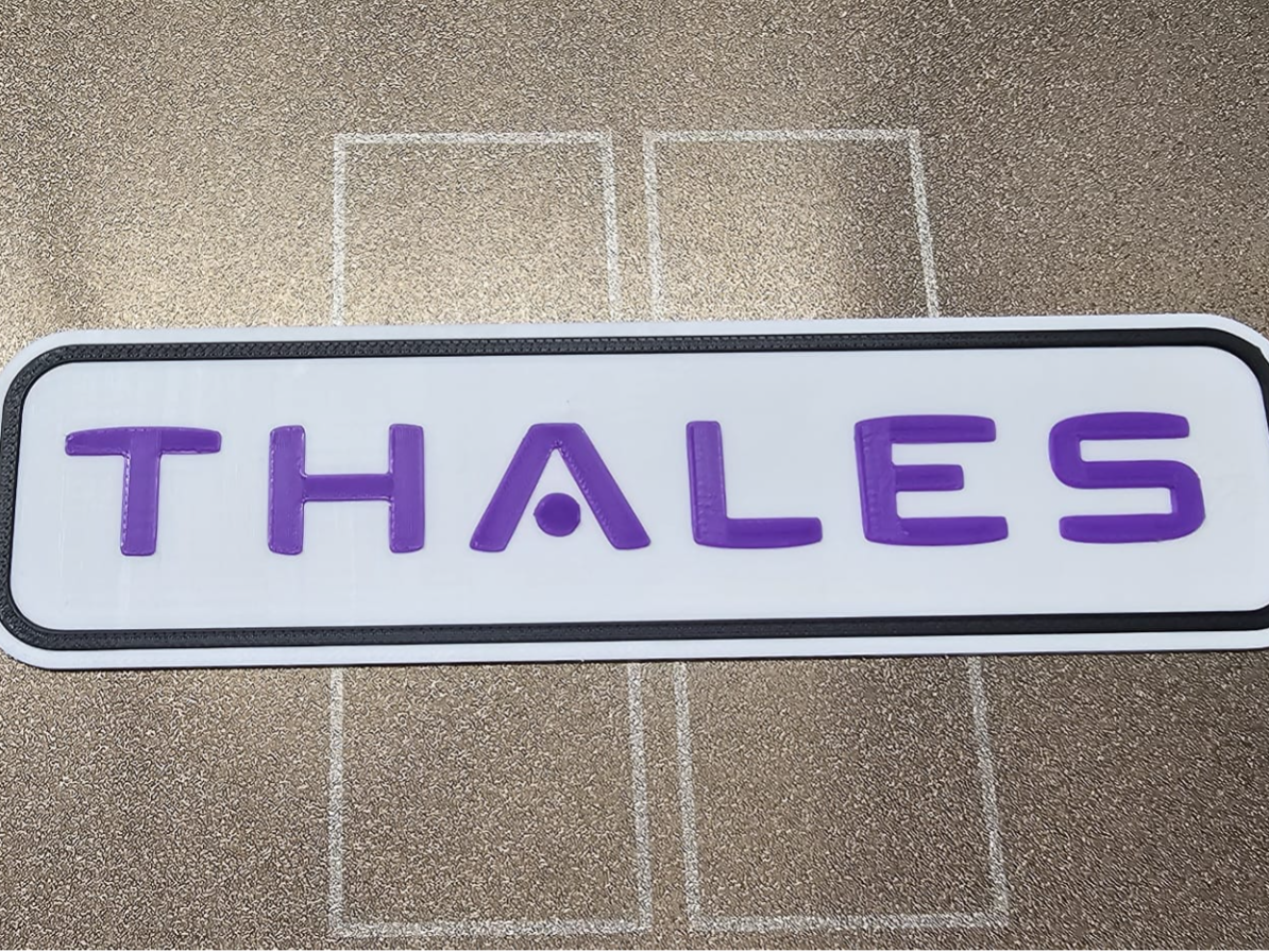 Thales Logo - 3D Decorative Sign