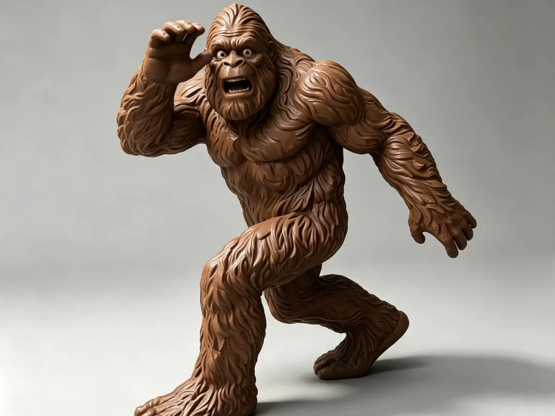 Bigfoot caught on camera - Free 3D Print Model - MakerWorld