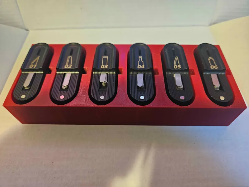 Hozo Ultrasonic Knife Blade Dispenser Tray