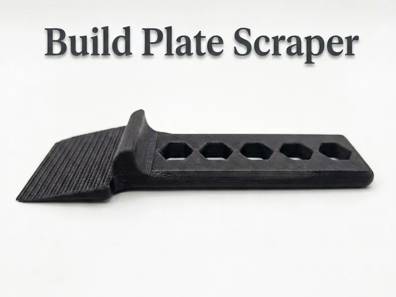 Mini Ergonomic Build Plate Scraper