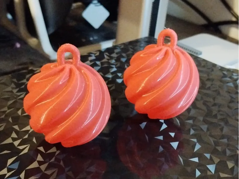Spiral Christmas Ornament